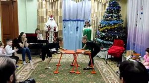 Цирковая студия "Арлекино" номер "пауки" Варвара Рыкова, Каролина Сажина.