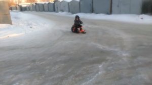 Снегокат с мотором