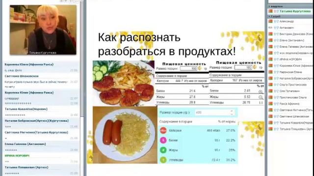 ПРОДУКТЫ питания для худеющих