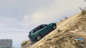 BMW X5 vs Range Rover L322 5.0 Supercharged бмв порвала понторезку на горе чилиад по бездорожью GTA