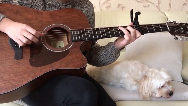 Mad World - Tears for Fears/Gary Jules || Fingerstyle Guitar Cover by Briana Ciurescu смотреть онлайн