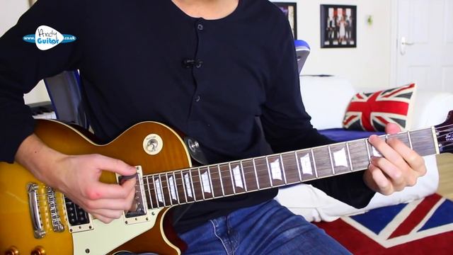 Electric Guitar Lesson 5 - AC/DC Style Chords for Beginners смотреть онлайн