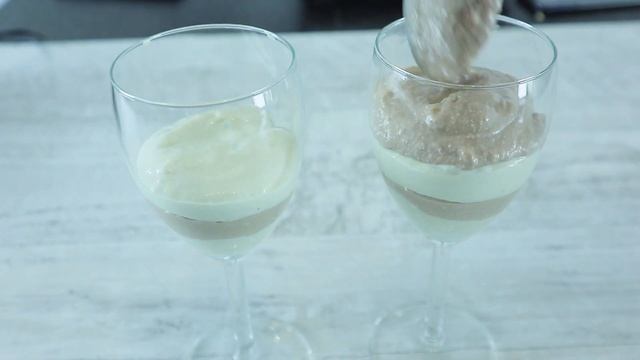 Творожный десерт в бокале. Творожно - Банановый мусс. Вкусно и полезно