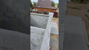 дом 8×12 из полистеролбетонных блоков