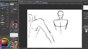 КАК РИСОВАТЬ АНИМЕ ТЕЛО