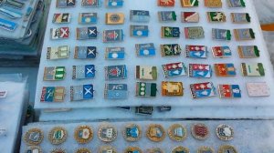 Блошиный рынок - старинные вещи, город Ставрополь.