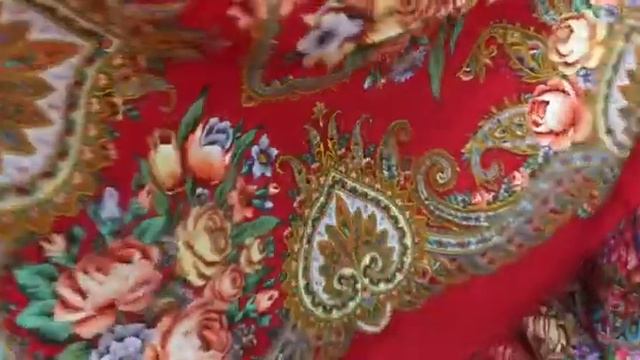 Платок из двухниточной Итальянской шерсти 135/135 «Магия чувств» Жукова Елена