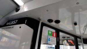 Поездка на Московском Электробусе | Вид на салон и сам автобус