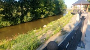 г.Красноярск набережная реки Кача август 2024г.