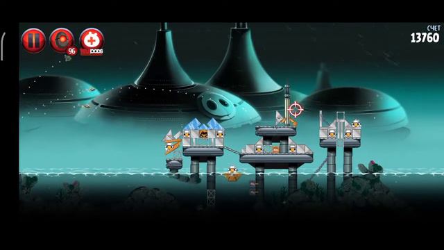 #8 часть прохождение игры angry birds star wars 2 смотреть онлайн