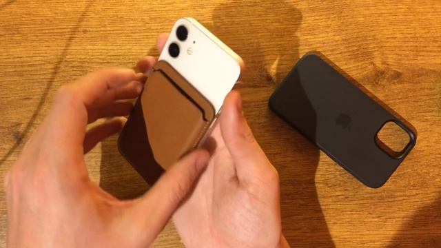 Apple MagSafe Wallet Brown Leather recenzia SK смотреть онлайн