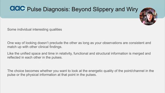 Pulse Diagnosis: Beyond Slippery and Wiry Part 2 Replay 2 смотреть онлайн