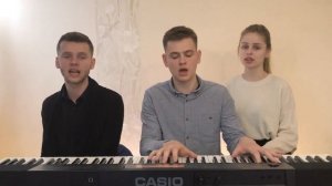 Очень живая и бодрая песня!!//Мир Вам! Настал общения час// семья Антоненко