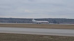 Туполев Ту-134АК Руление, Резкий Взлёт!! Привет От Командира!!