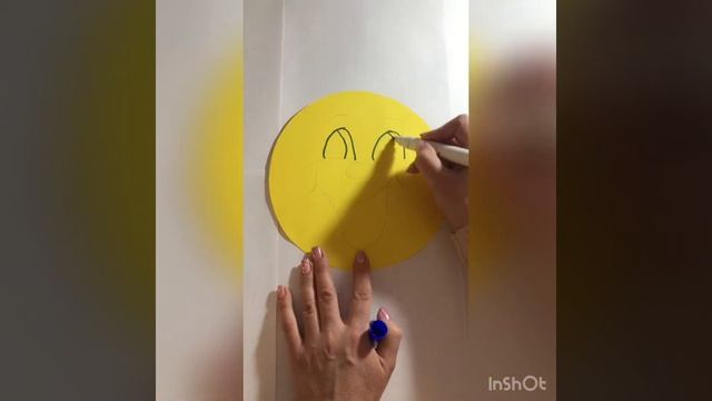 Поделка из ладошек «Солнышко» смотреть онлайн