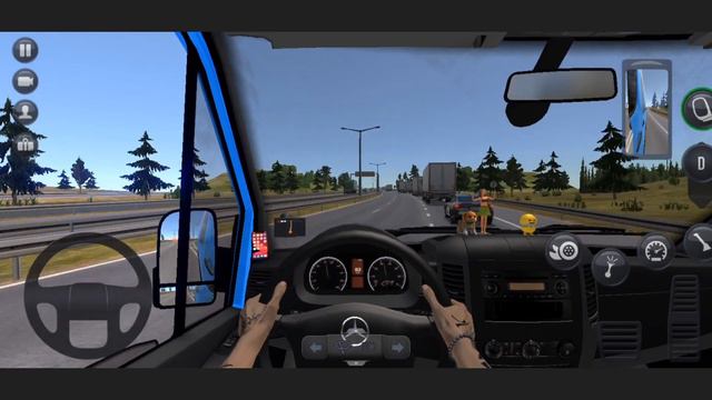 Mercedes-Benz Sprinter Download DLG | Truck Simulator : Ultimate #2 Mobile Gameplay & walkthrough. смотреть онлайн