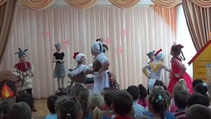 Эстеты Кошкин дом 19.03.2013 в д\саду - танец кошкиных гостей