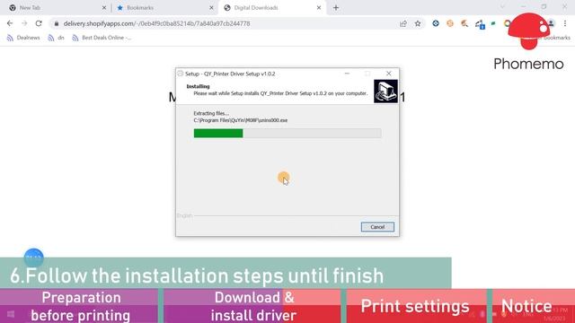 Win | How to use M08F Portable Printer on Windows stytem(Win 7/8/10/11)