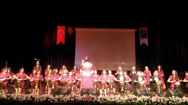 Şair Nedim Ortaokulu Ritm Grubu 6 .6. 2016 - Fulya Sanat M. Beşiktaş
