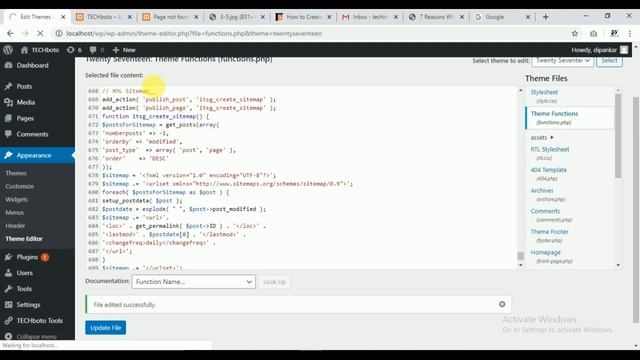 WordPress xml Sitemap Without Plugin & Submit Google Search Console ? Create Custom Sitemap