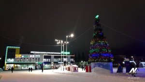 Новогодний городок г.Стерлитамак СГТКО (бывший ДК.Химиков) #Стерлитамак
