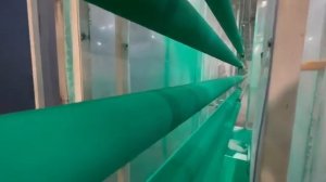 Порошковая покраска труб водопровода в RAL 6016