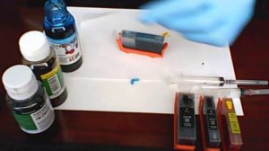 заправка картриджей принтера canon MG5140