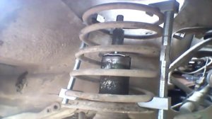 #12 ЗАМЕНА ПРУЖИН,НЕСНИМАЯ  АМОРТИЗАТОРА.2108/Replacing the front springs without removing the shoc