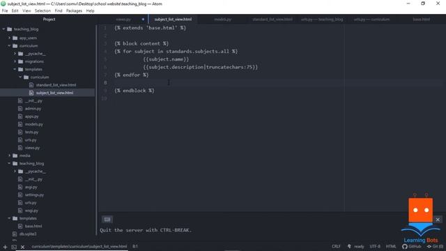 django full stack web development #4 | Class based views