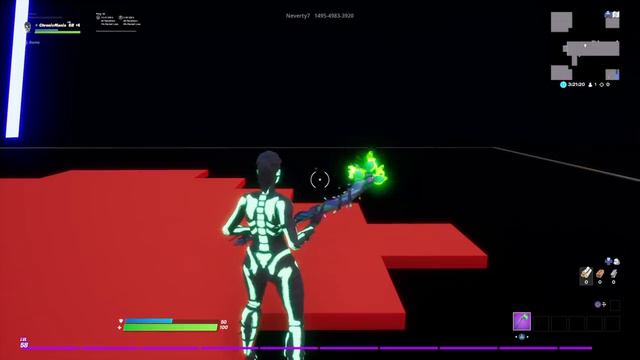 Fortnite X Undertale: Sans Boss Fight Gameplay - Chapter 2 Creative Map