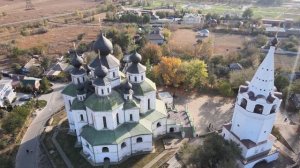 СОБОР С ВЫСОТЫ ПТИЧЕГО ПОЛЁТА. НОВОЧЕРКАССК И МАНЫЧСКАЯ