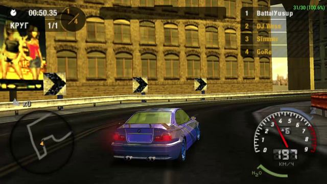 NEED FOR SPEED™ MOST WANTED 5-1-0 PSP Часть 14 Тору Сато Булл