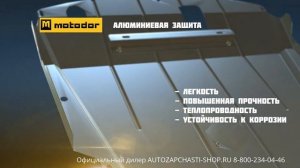 Как выбрать защиту двигателя. Официальный дилер Motodor, AUTOZAPCHASTI-SHOP.RU