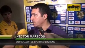 Nacional 1 vs. Sportivo Luqueño 1 - Declaraciones de Vladimir Marín y Héctor Marecos