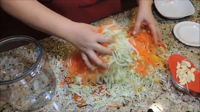 КАПУСТА МАРИНОВАННАЯ быстрая, хрустящая, очень вкусная. (Cabbage Marinated )