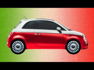 Детские Машинки. Учим марки автомобилей. Городская машина FIAT 500. Мультик-Пазл