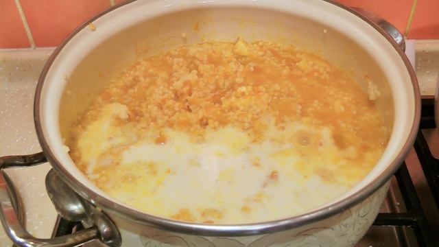 Пшенная каша с тыквой ★ Пшенная каша с тыквой на молоке