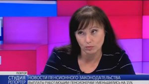 В гостях студии - начальник управления Пенсионного фонда  Приморского района Анжелика Легеза