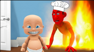 играю в 🤠 BAKE DA BABY (Roblox) видео без голоса