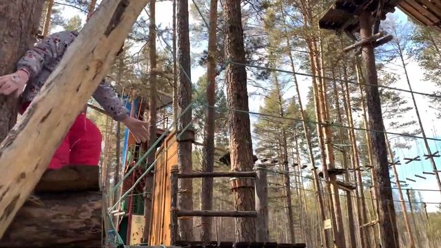 Василиса в веревочном парке Хамелеон, Чита смотреть онлайн