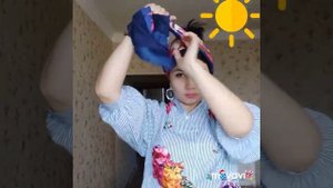 Как завязать платок ??? Смотрим как красиво можно выглядеть и с платком