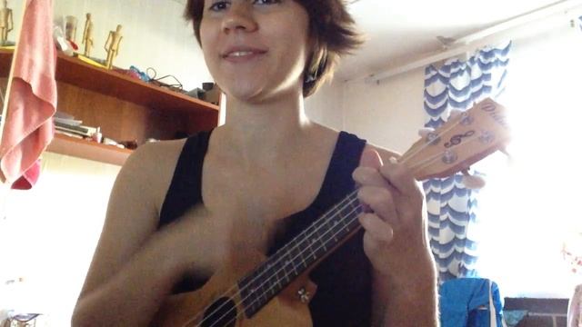 Дядя Ринат приехал! ( укулеле кавер песенки Небослова) смотреть онлайн