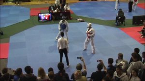 Taekwondo WTF. Соревнования "Патриот 2017. Ветераны М-68. Талыбов-Ордабаев.