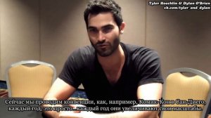 Интервью с Тайлером Хеклином / EyeCon, Atlanta / 14 июня, 2014