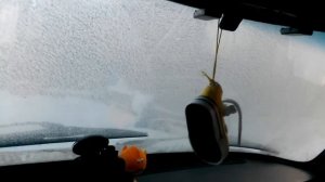 Заводим ВАЗ 2104 в мороз (-25)