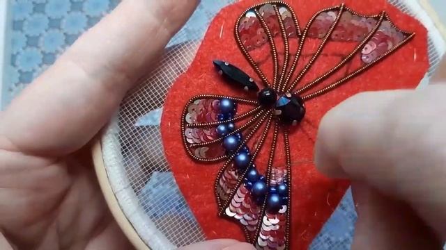 Брошь бабочка Мастер класс