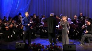 Татьяна Сагина и Евгений Кунгуров "Твои следы" А.Бабаджанян Е.Евтушенко