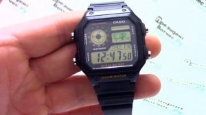 Часы Casio Illuminator AE-1200WH-1B [AE-1200WH-1BVEF] - видео обзор от PresidentWatches.Ru