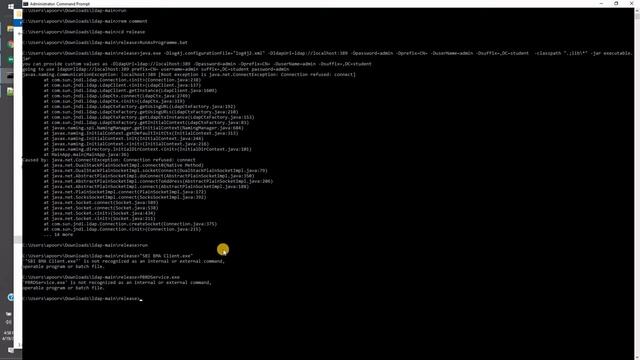 LDAP Authentication With Java Code смотреть онлайн