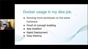 SuratTechTalks2020 Day 1- Session 3  |  How Virtualization enhanced my DBA works. -- Dillii Maharja